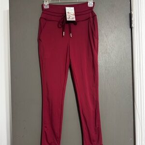 HALARA Maroon Track Joggers